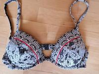 Esprit Bikinioberteil 38 / 75 B schwarz / weiß Sachsen - Wilkau-Haßlau Vorschau