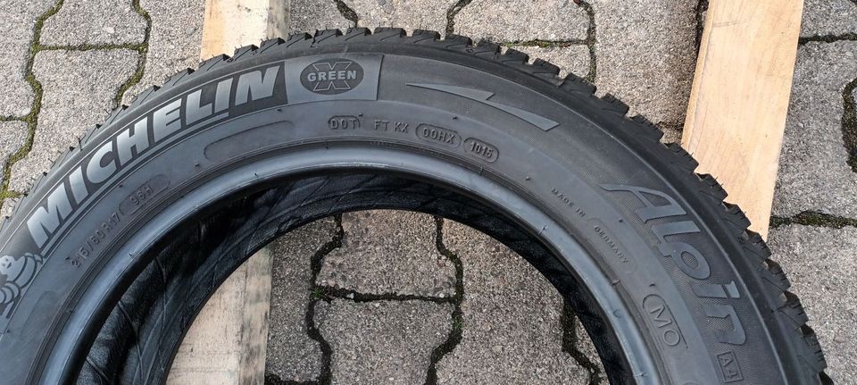 2x 215/60 R17 96H M+S - MICHELIN Alpin in Ludwigshafen