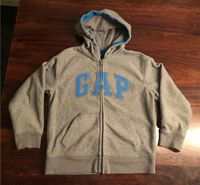 Gap kids grau fleece hoodie Jacke Gr 128 6-7 zip Nordrhein-Westfalen - Mönchengladbach Vorschau