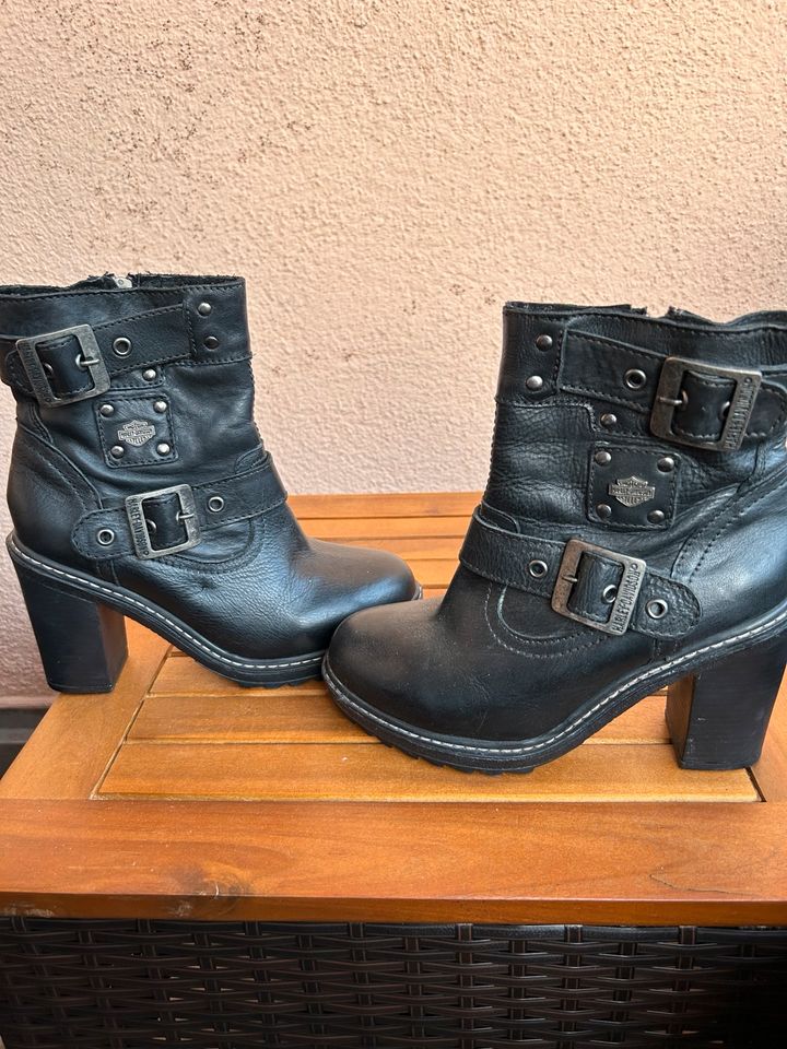 Harley Davidson Damen Motorrad Stiefeletten in Pentenried