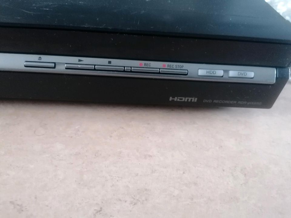 Sony RDR-HX650  DVD Recorder in Berlin
