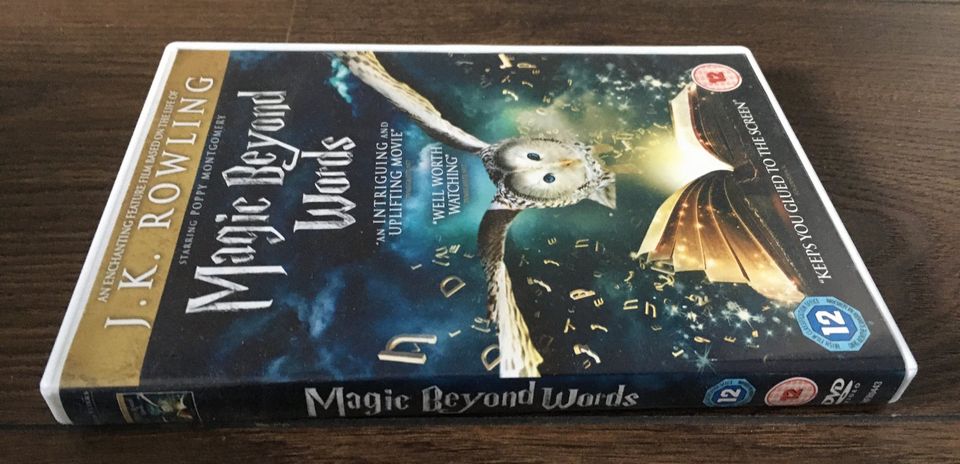 DVD Magic Beyond Words (über J.K. Rowling von Harry Potter) in Hülsen