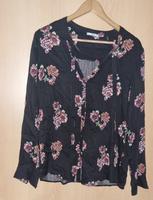 Bluse für Damen EDC schwarz mit Blumendruck Größe XL Bayern - Küps Vorschau