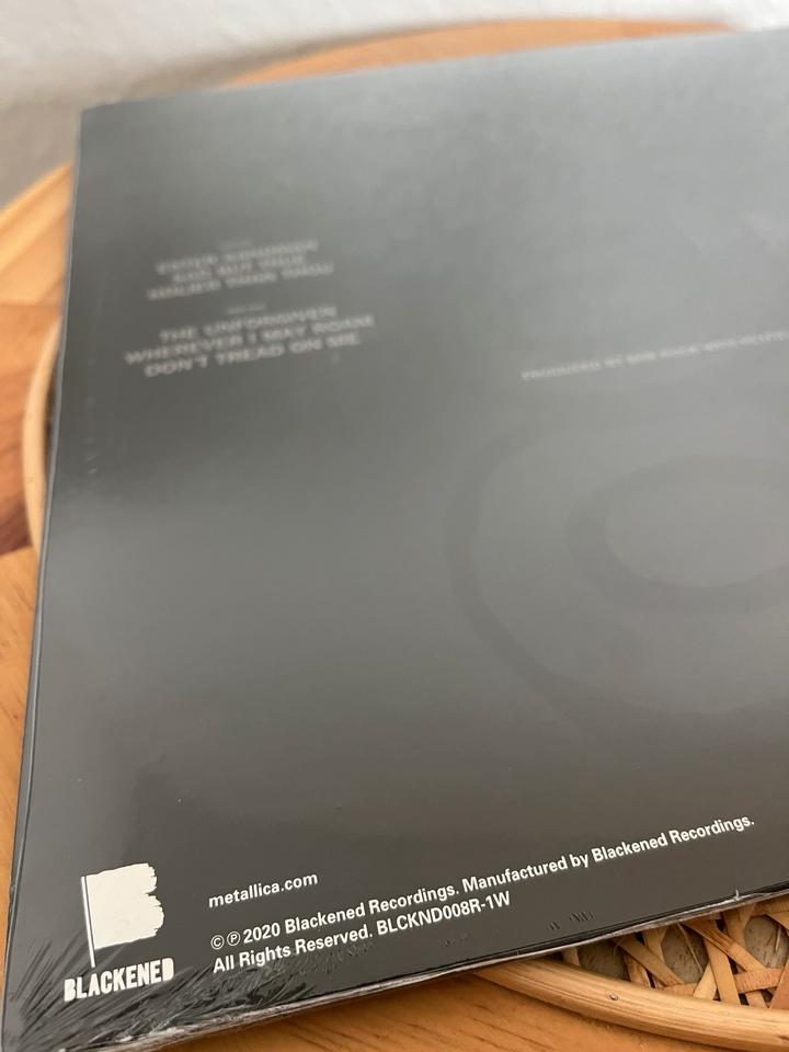Metallica Black Album 180g Vinyl LP Limited Edition Walmart USA in Sankt Augustin