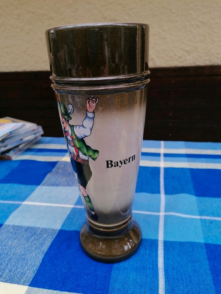 Weißbierglas Ton 0,5 Liter neu in München