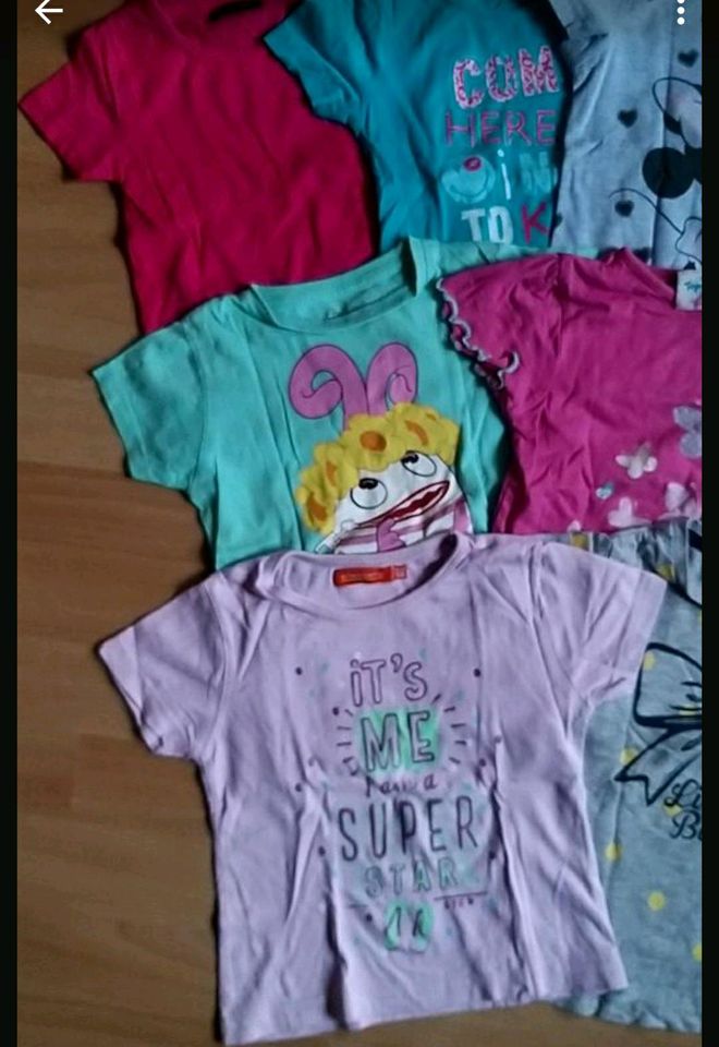 7 T-Shirts von Staccato, Blue Seven, Topolino in Gr. 92 in Dresden