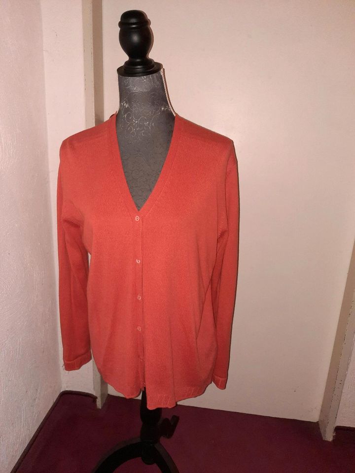 BIBA, Strickjacke, orange, Gr. L in Niederzier