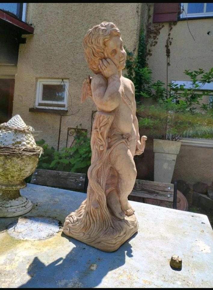 Terrakotta Palmieri Statue Engel Amor Deko Frostfest 85cm in Kirchheim unter Teck