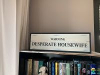 Holzschild Deko „Desperate Housewife“ Berlin - Zehlendorf Vorschau