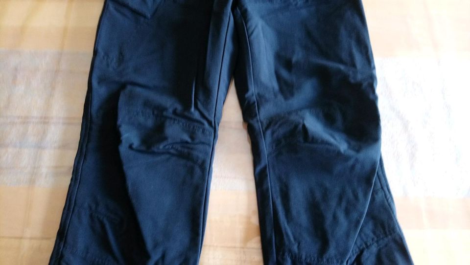 Softshellhose Thermohose Skihose Jack Wolfskin Größe 152 schwarz in Herzogenaurach