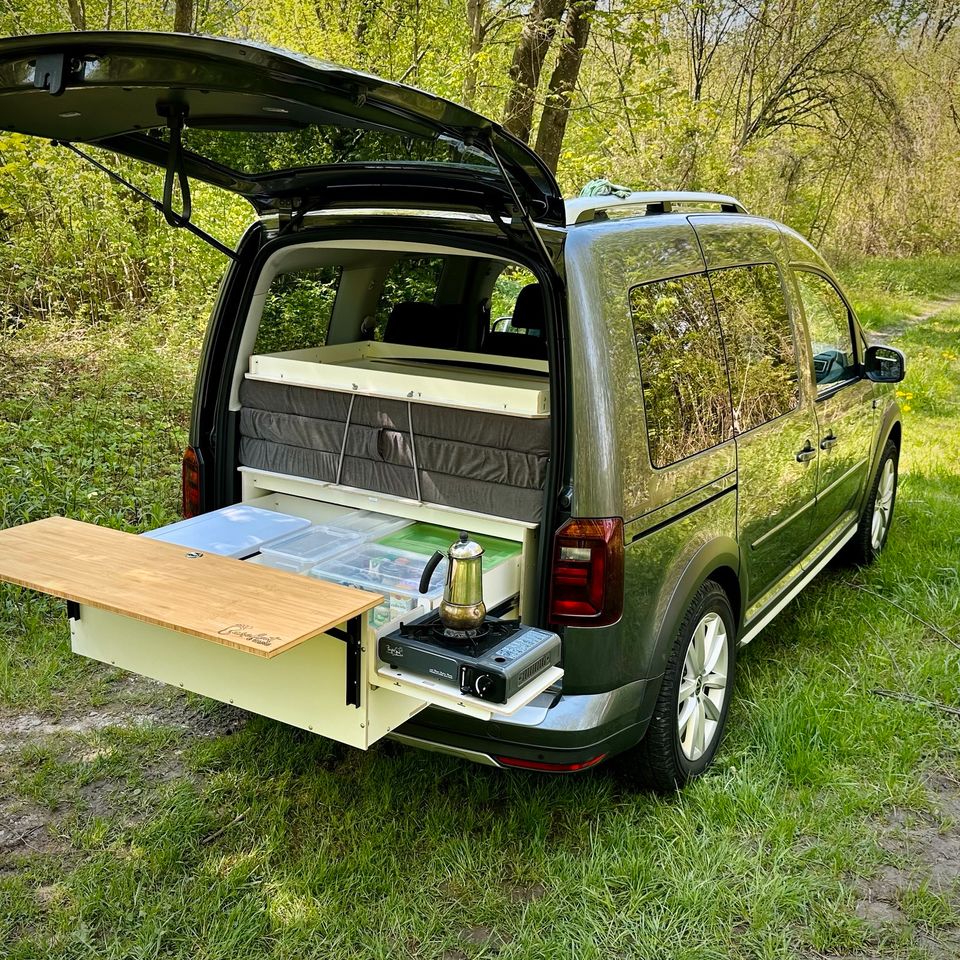 BarefootVans Camping Box Bett VW Caddy, T4, T5, T6, Vito, Turneo in Hamburg