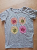 ESPRIT TShirt grau mit bunten Blumen 128/134 Thüringen - Gera Vorschau