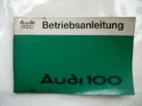 AUDI 100 Youngtimer  Bedienungsanleitung Hessen - Limeshain Vorschau