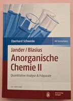 Anorganische Chemie 2 - Jander/ Blasius - 16. Auflage Mecklenburg-Vorpommern - Greifswald Vorschau