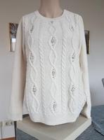 Damenmode Pullover Größe S pimkie Perlen-Steinchen-Zopf-Muster Nordrhein-Westfalen - Brilon Vorschau