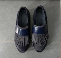 Vic Matié | Loafer | Ponyfell Fransen | Blau | wNEu | Gr. 38 Bayern - Bamberg Vorschau
