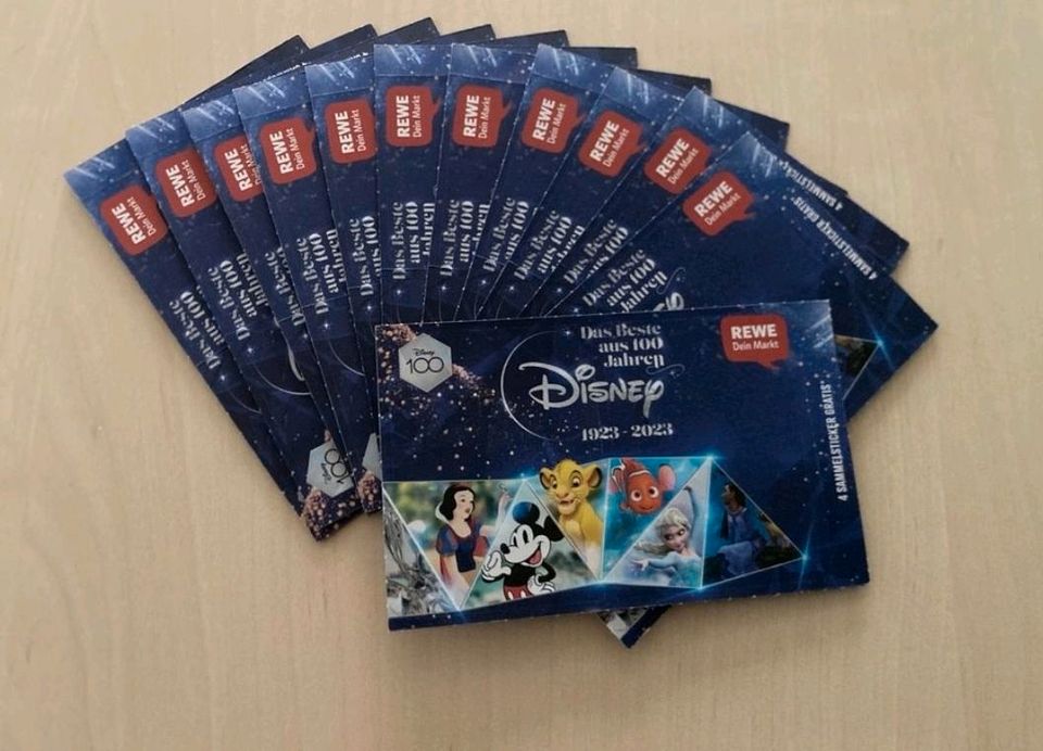 40x REWE Disney 100 Jahre Sticker Packs in Berlin