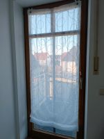 Weißer Vorhang Tür mit feinem Muster Bayern - Augsburg Vorschau