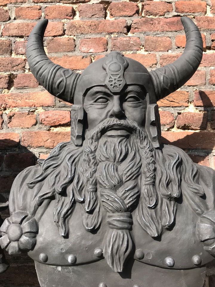 Wikinger 90kg Viking Nordmänner Heiden Normannen Wikingerbüste in Hamburg