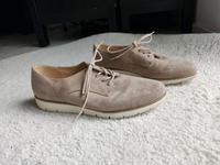 37 Dandy schnürschuhe veloursoptik veganes leder beige taupe Bayern - Rednitzhembach Vorschau