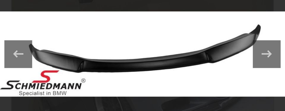 BMW e63 645 650 630 635 frontansatz frontspoiler Lippe in Wesel