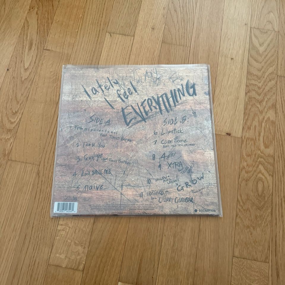 Willow – Lately I Feel Everything Vinyl Red LP Pop Punk in Traunreut