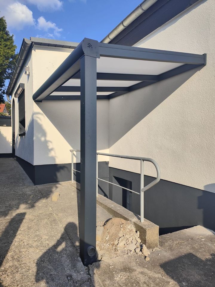 ALU Terrassenüberdachung - Carport - Pergola - Glasschiebewand in Nordhausen