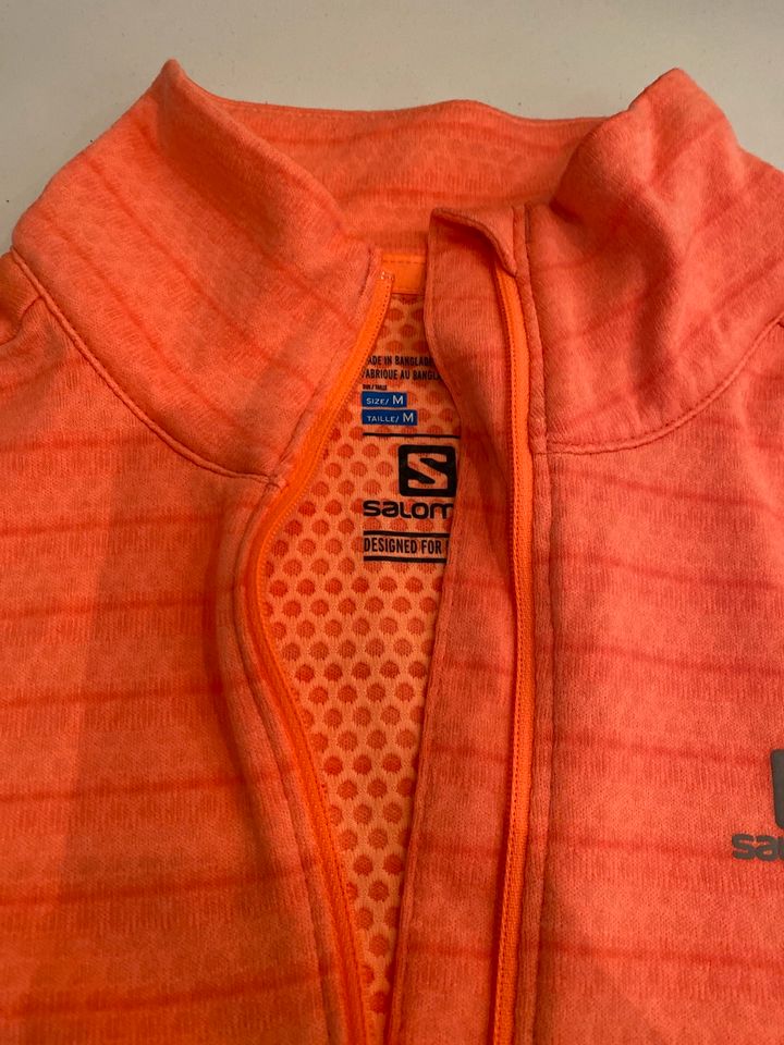 Salomon Longshirt Gr. M orange/ lachs in Bochum