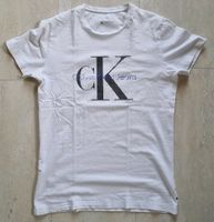 T-Shirt, weiß, Calvin Klein, M Bayern - Wertach Vorschau