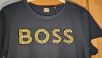 BOSS Shirt mit Pailettenlogo in Gold, L, schwarz, neu Nordrhein-Westfalen - Hagen Vorschau