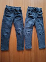 2 x DESTROYED-JEANS   grau Gr. 116 Baden-Württemberg - Neuenstein Vorschau