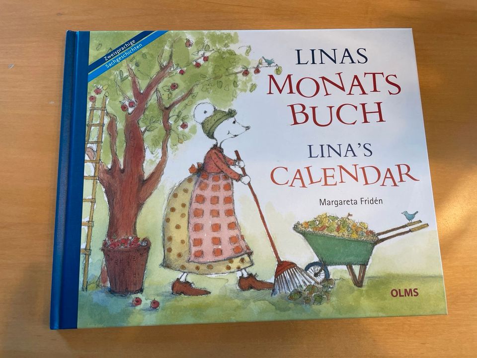 Linas Monatsbuch / Calendar / Deutsch + Englisch / Kinderbuch in Döhlau