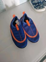 Wasserschuhe Aquaschuhe Kinder Jungen Strandschuhe 26 blau Orange Leipzig - Mockau-Nord Vorschau