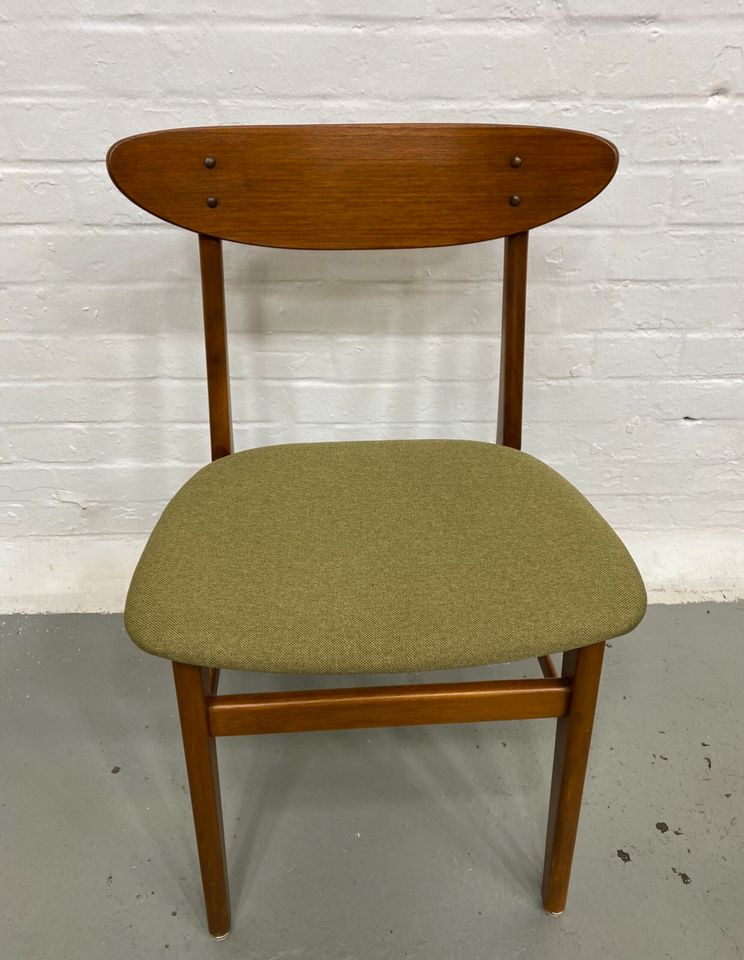 ◤ Farstrup Teak Holz Stuhl Esstisch Esszimmer chair vintage Danish Dänisch mid Century 50er 60er 70er Design mod. 210 Teakholz Polster Chair Buche in Berlin