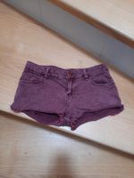 Topshop Shorts Gr. 26 bordeaux neuwertig Bayern - Bad Heilbrunn Vorschau