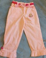 Hose Mädchen 128 rosa pink bestickt Prinzessin Lillifee 7/8 Länge Bayern - Bayreuth Vorschau