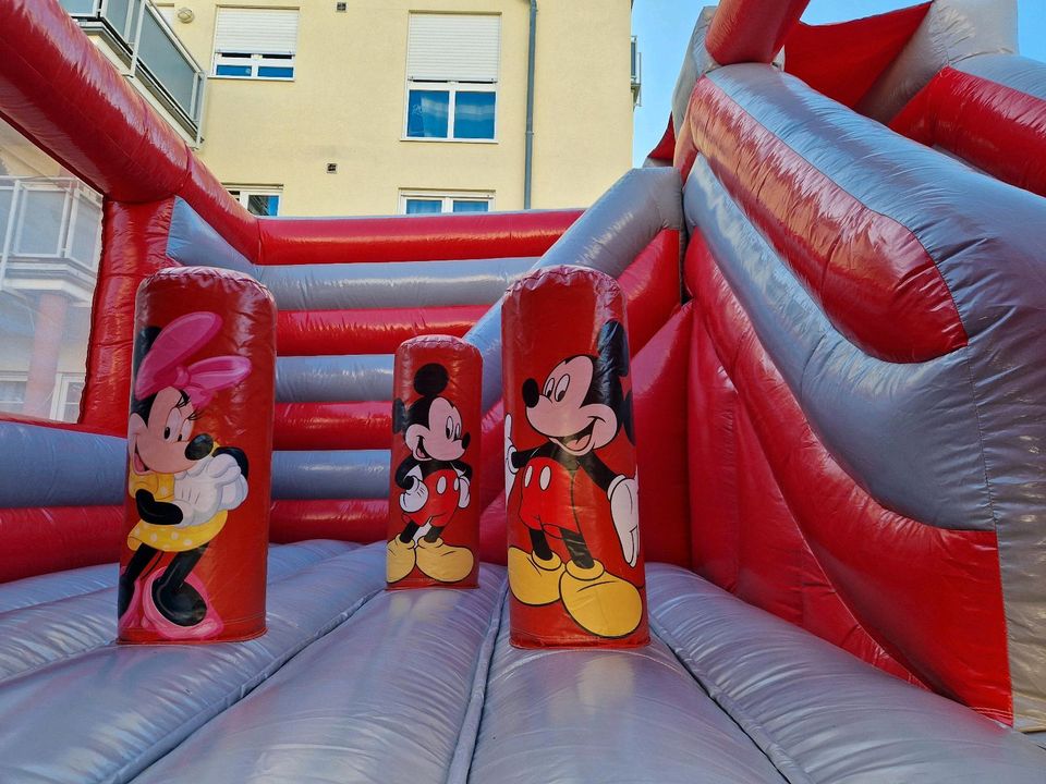 Hüpfburg Mickey Mouse nur 245,00€ am Kalendertag in Egelsbach