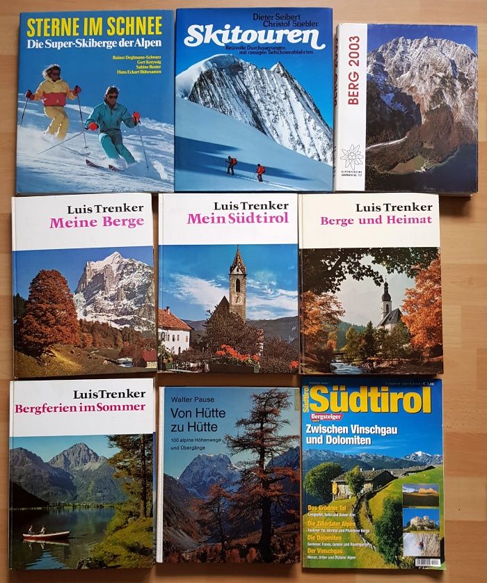 21 Bücher Berge Wandern Ski Fahren Alpen Südtirol Luis Trenker Pa in Pilsach