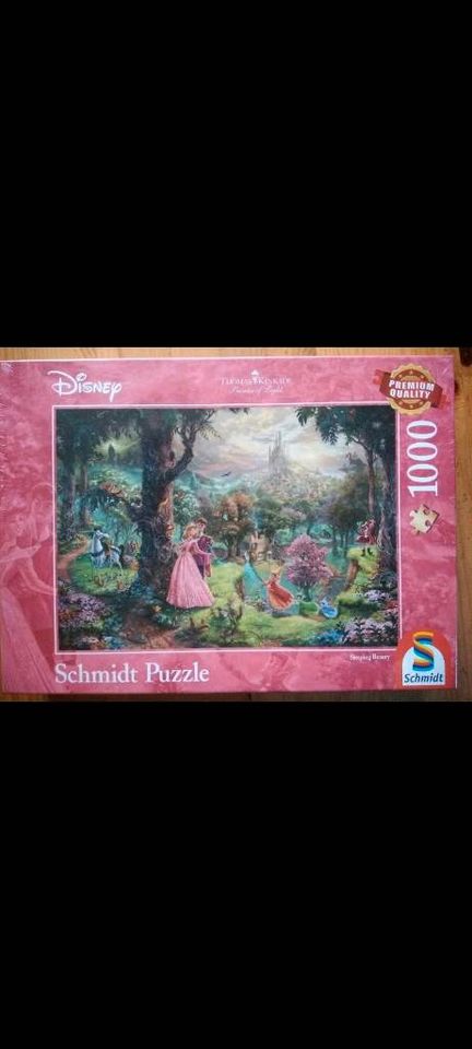 Puzzle Disney Kinkade 1000 Teile neu ungelegt in Hirschfelde