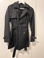 Stilvoller schicker Trenchcoat Zero schwarz Gr. 36 Bayern - Landshut Vorschau