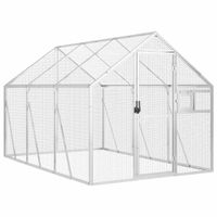 Voliere Silbern 1,79x3x1,85 m Aluminium Hase Ente Huhn Vogel Bayern - Bad Kissingen Vorschau