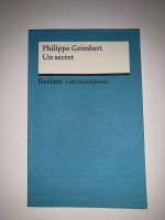 Un secret Reclam Lektürenschlüssel Niedersachsen - Steinkirchen Vorschau