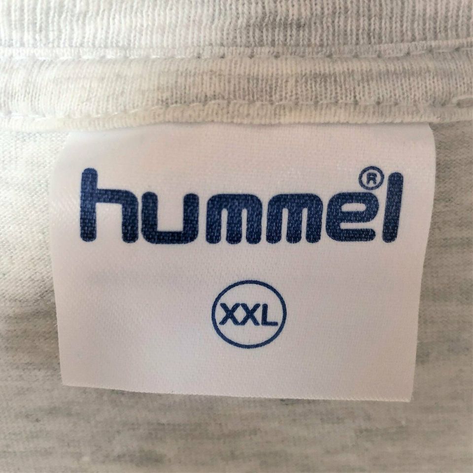 Hummel XXL T-Shirt Lahme Pumpe Kegel Shirt Baumwolle in Schwarme