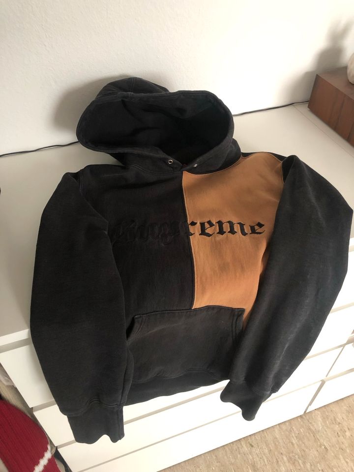 Vintage Supreme Split Hoodie in Lich