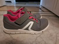 ❤️ Mädchen Hallenschuhe Turnschuhe  grau pink 35 Baden-Württemberg - Schelklingen Vorschau