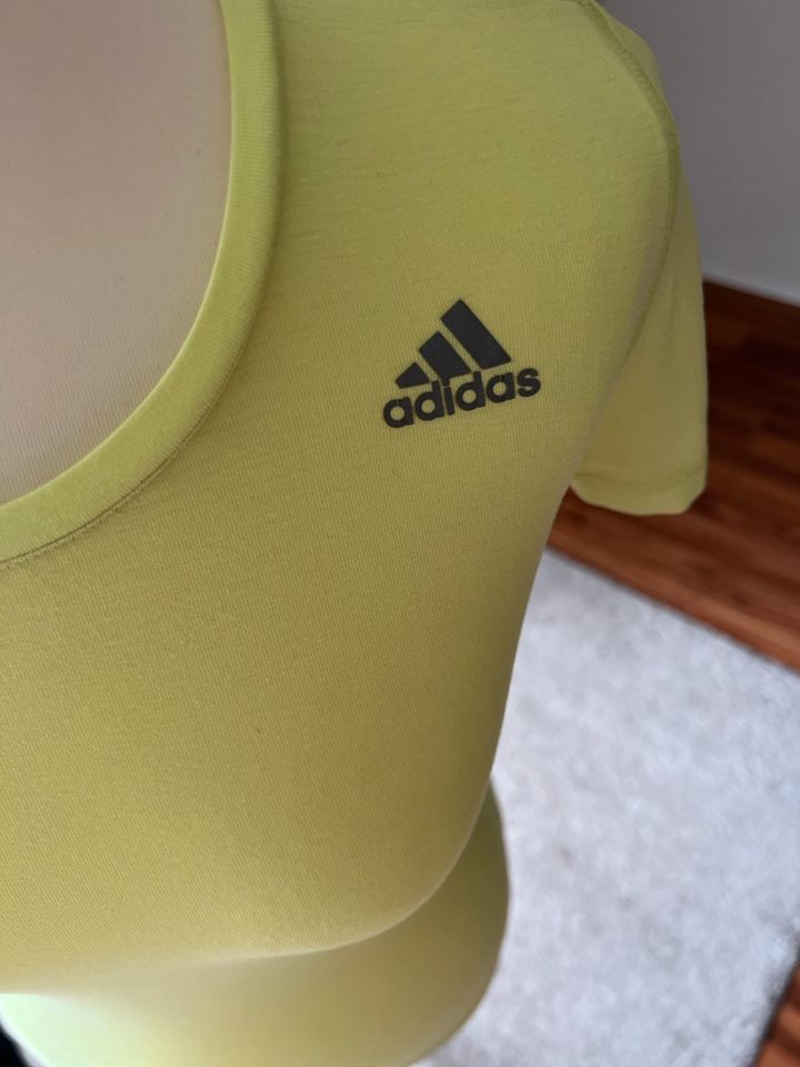 Adidas Sport T-Shirt Gr. 34 XS, neon in Augustdorf