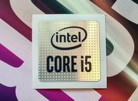 Intel Core i5 Gen Comet Lake Aufkleber Gehäuse PC Sticker silber Sachsen - Chemnitz Vorschau