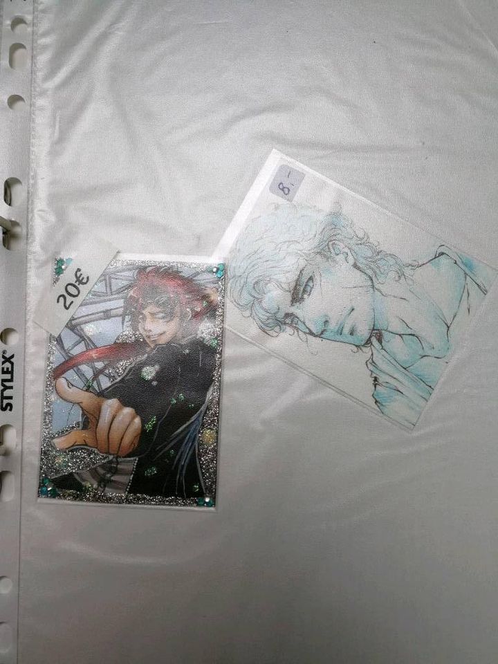 Zeichnungen Shikishi Original Manga Mangaka D Reyhan Zarbo Autog in Duisburg