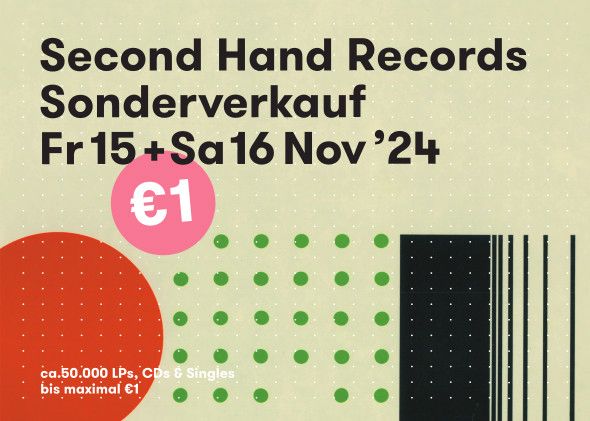 Schallplatten und CDs für 1€ Großer Sonderverkauf 15. & 16. Nov in Stuttgart
