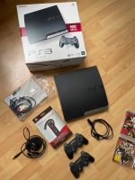 PlayStation 3 inkl. Headset, 2 Controller und diversen Spielen Baden-Württemberg - Eberbach Vorschau